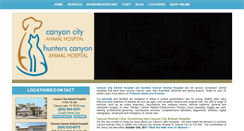 Desktop Screenshot of canyonvet.com